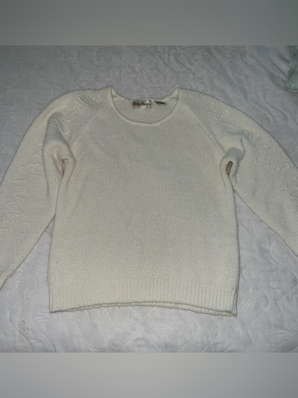 KELLY HARPER IVORY SWEATER